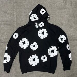 Black and White Graphic Hoodie